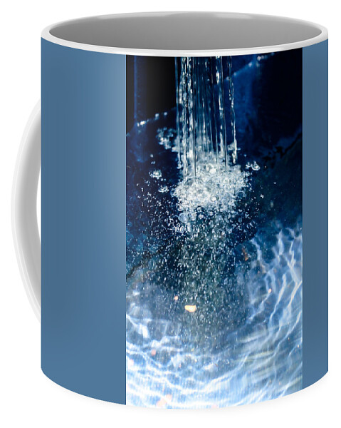 Water Coffee Mug featuring the photograph A Study in Blues by W Craig Photography