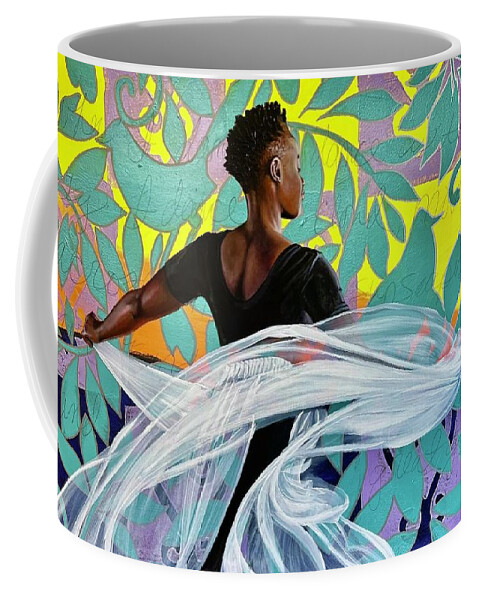  Coffee Mug featuring the painting A Time to Dance by Clayton Singleton