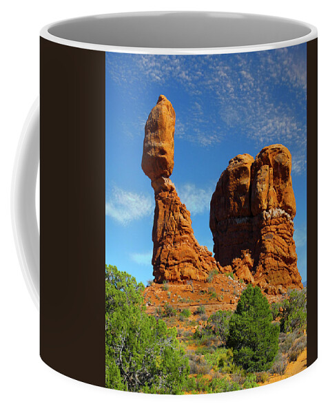 Desert Coffee Mug featuring the photograph A Walk Through Arches National Park 4 by Mike McGlothlen