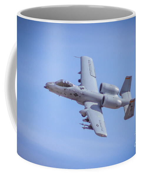 Usaf Coffee Mug featuring the photograph A10 by Darrell Foster