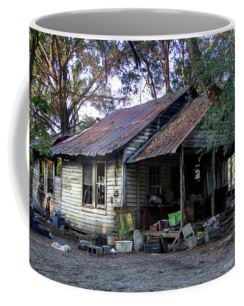 Old Structures Coffee Mug featuring the photograph Abandoned by Brian Jay