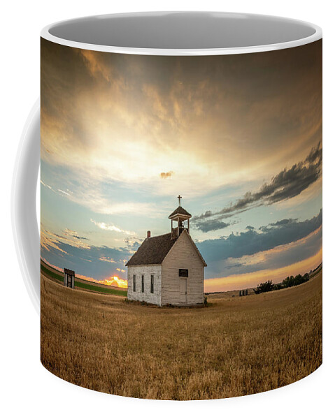 Abbott Church Coffee Mug featuring the photograph Abbott Church by Kevin Schwalbe