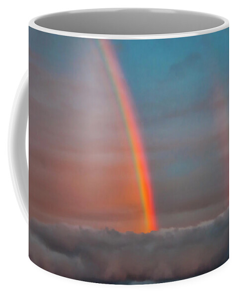 Clouds Coffee Mug featuring the photograph Above The Clouds by Cathy Kovarik