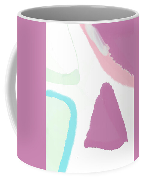 Digital Coffee Mug featuring the digital art Abstract colour by Faa shie