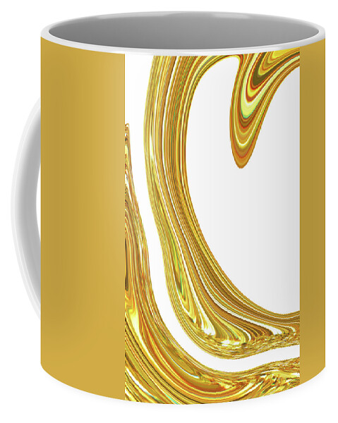 Abstract Coffee Mug featuring the photograph Abstract Of Flowing Movement by Severija Kirilovaite