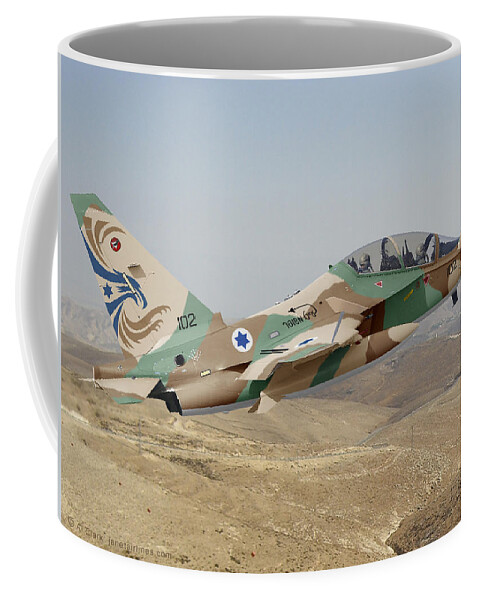 - Lavi Ii Coffee Mug featuring the digital art Aermacchi M-346I Lavi II by Custom Aviation Art