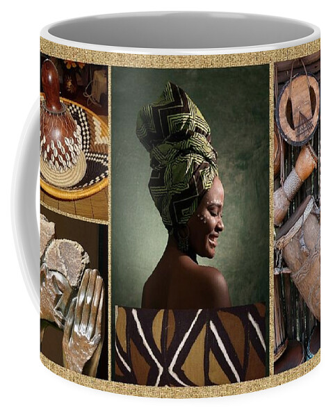 Africa Coffee Mug featuring the photograph Africa Still Speaks by Nancy Ayanna Wyatt