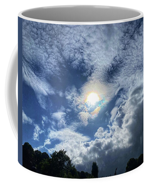 Sun Coffee Mug featuring the photograph After rain the Sun by Colette V Hera Guggenheim