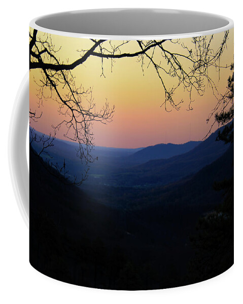 Dawn Coffee Mug featuring the photograph After Sunrise on the Blue Ridge Parkway by Deb Beausoleil