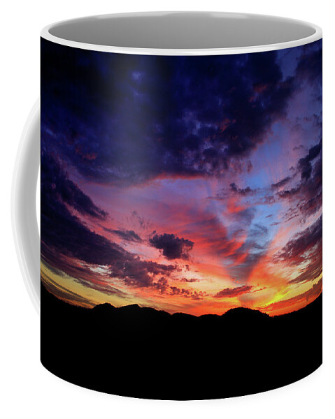 Arizona Coffee Mug featuring the photograph After The Storm - Dark Sky by Gene Taylor