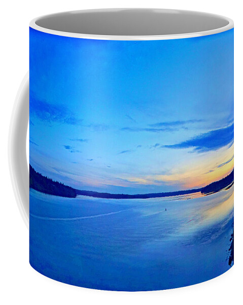 Landscape Coffee Mug featuring the photograph Agate Passage by Bill TALICH