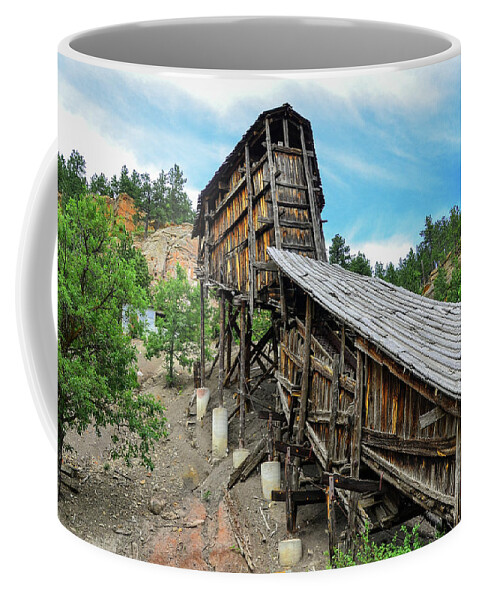 Aladdin Coal Tipple Wyoming Coffee Mug by David M Porter - Pixels