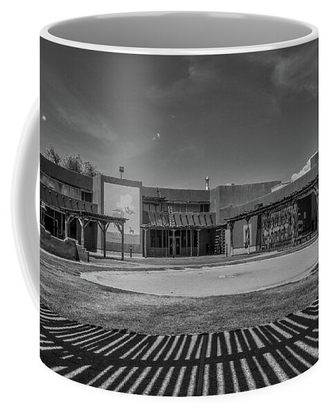 Pueblo Coffee Mug featuring the photograph Albuquerque Indian Cultural Center by James C Richardson