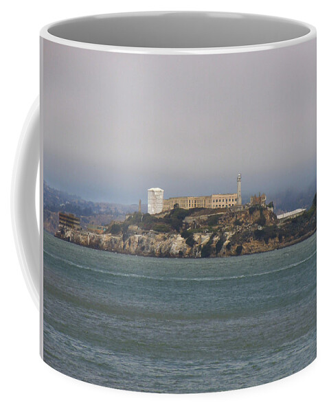  Coffee Mug featuring the photograph Alcatraz Island by Heather E Harman