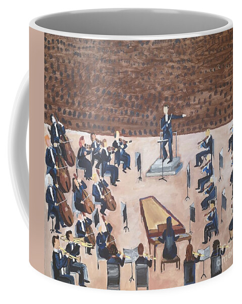 Messiah Coffee Mug featuring the painting Alexander's Messiah by Jennylynd James
