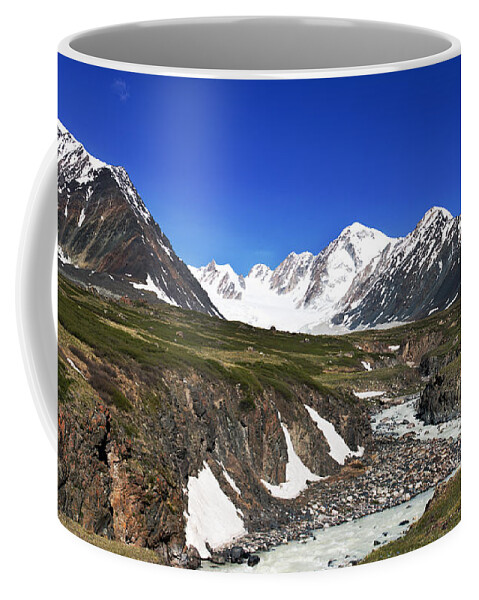 Herders Lifestyle Coffee Mug featuring the photograph Altai Tavanbogd by Bat-Erdene Baasansuren