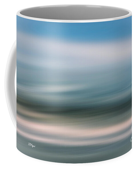 Impressions Coffee Mug featuring the photograph Altered Reality 44 - Impressionistic Sea Scene by DB Hayes