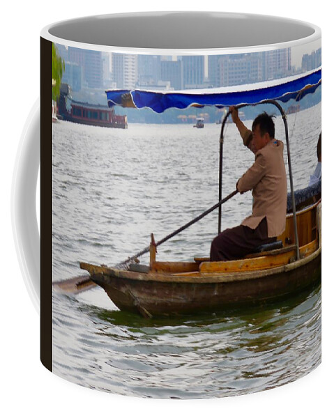China Coffee Mug featuring the photograph Always Connected by Kerry Obrist