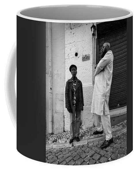 Stature Coffee Mug featuring the photograph Always disagreement with the father-in-law by Micah Offman