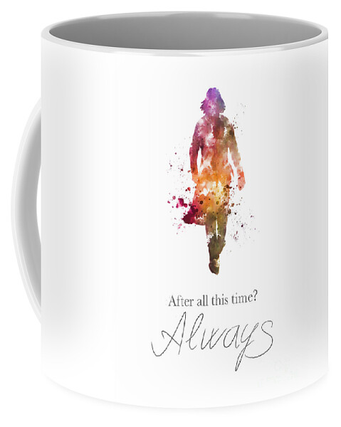 Dobby Coffee Mug featuring the mixed media Always by My Inspiration