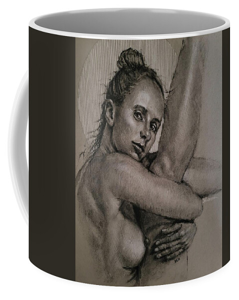  Coffee Mug featuring the painting Amarutta by Jeff Dickson