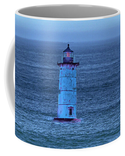 Climate Change Coffee Mug featuring the photograph An Almost Open Sea by Edward Shmunes
