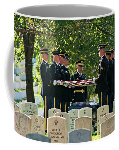D3-ewdc-0141 Coffee Mug featuring the photograph An Honored Dead by Paul W Faust - Impressions of Light