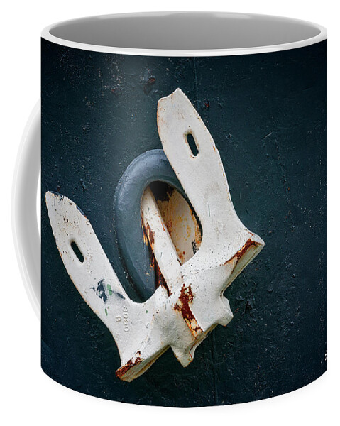 Ship Coffee Mug featuring the photograph Anchor Stowed by Christopher Holmes