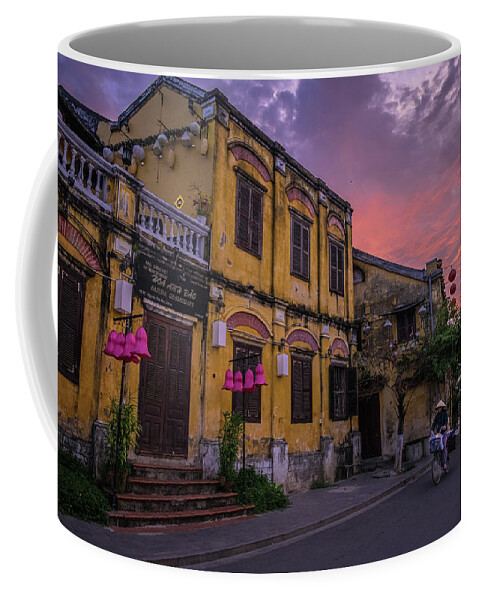 Ancient Coffee Mug featuring the photograph Ancient Town of Hoi An by Arj Munoz