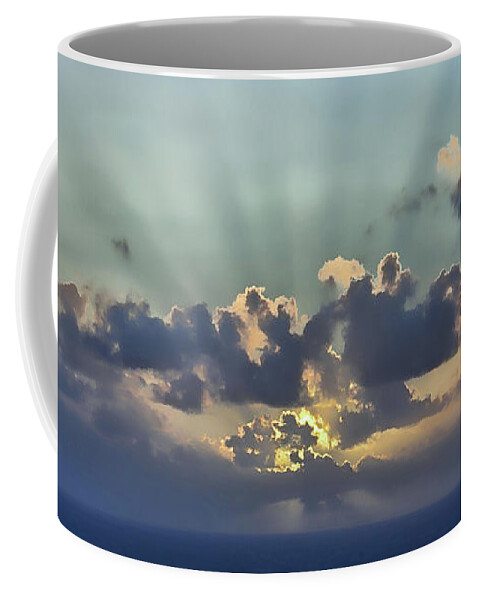 Clouds Coffee Mug featuring the photograph And Then There Was Day Five by Roberta Byram