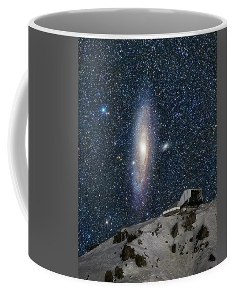 Mountains Coffee Mug featuring the photograph Andromeda Station by Ralf Rohner
