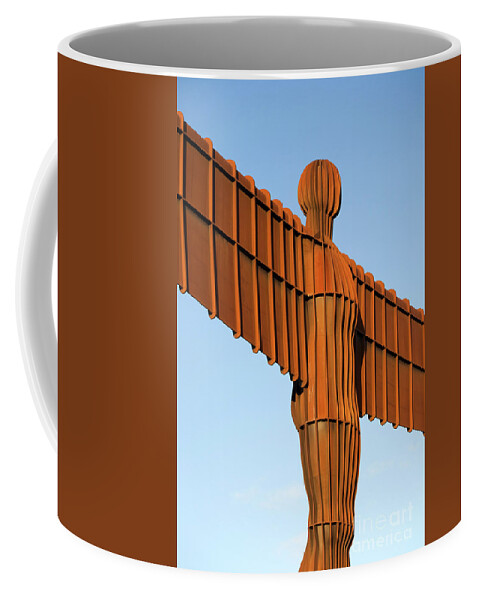 Gateshead Coffee Mug featuring the photograph Angel of the North by Bryan Attewell