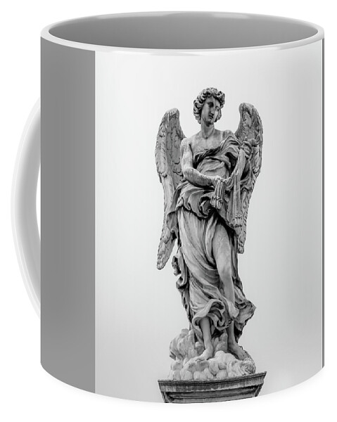 Angel Coffee Mug featuring the photograph Angel With The Whips by David Downs