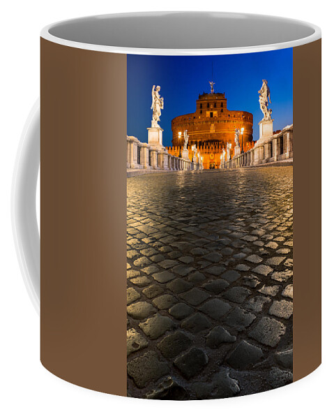 Rome Coffee Mug featuring the photograph Angels leading the Way by Peter Boehringer