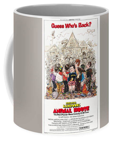 Synopsis Coffee Mug featuring the mixed media ''Animal House'', 1978 by Movie World Posters
