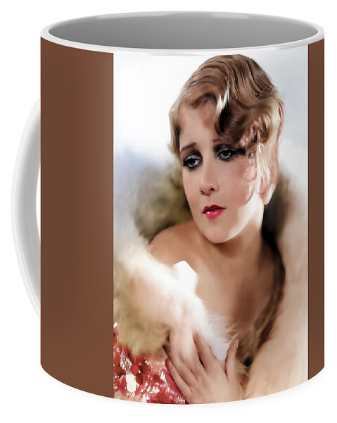 Anita Page 2 Coffee Mug featuring the digital art Anita Page 2 by Chuck Staley