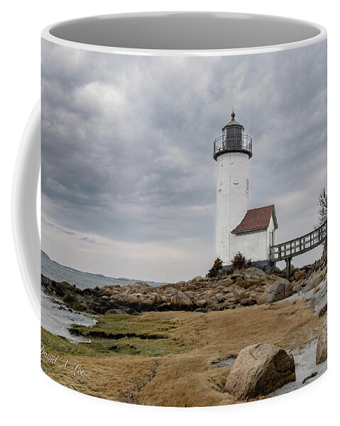 Lighthouse Coffee Mug featuring the photograph Annisquam Lighthouse by David Lee