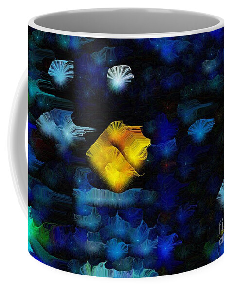 Stars Coffee Mug featuring the painting Another Starry Starry Vincent Van Gogh Social Distance Night Number 2 by Aberjhani
