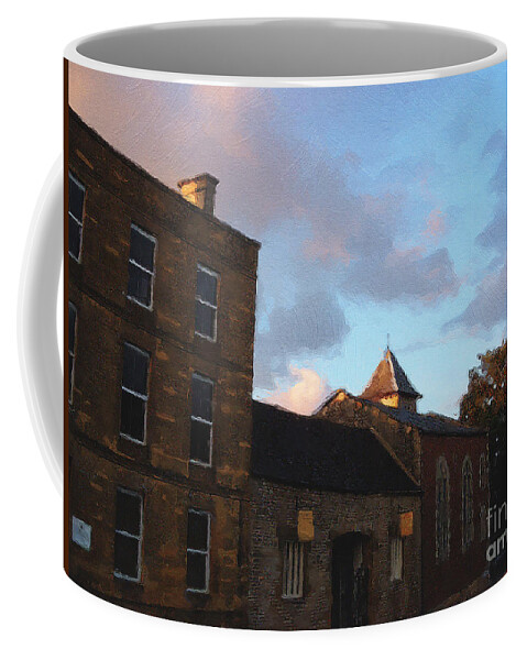 Cotswolds Coffee Mug featuring the photograph Another Street in Stow by Brian Watt