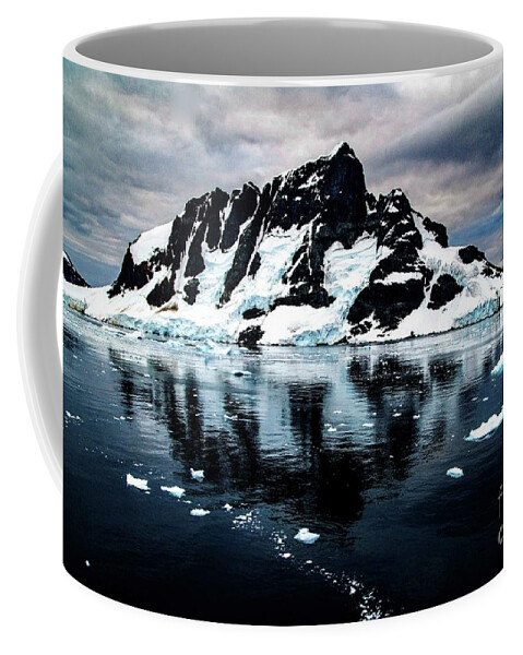 Lemaire Channel Coffee Mug featuring the photograph Antarctica by Darcy Dietrich