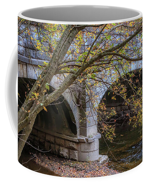 Antietam Creek Aqueduct Coffee Mug featuring the photograph Antietam Creek Aqueduct by Susan Rissi Tregoning