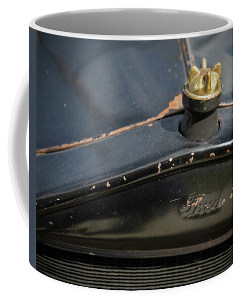 Ford Coffee Mug featuring the photograph Antique Ford by M Kathleen Warren