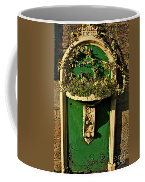 Antiques Coffee Mug featuring the photograph Antique Water Fountain by Richard Denyer