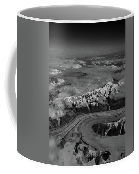  Coffee Mug featuring the photograph Approach Alaska by Michael Nowotny