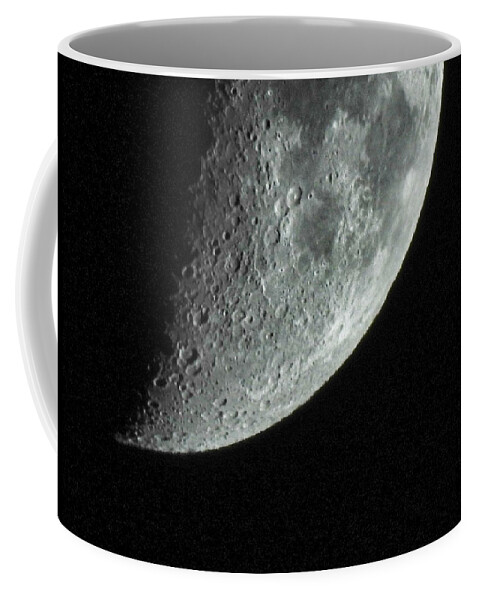 Moon Coffee Mug featuring the photograph Approaching Moon by Russel Considine