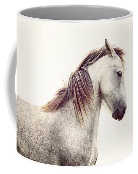 Horse Coffee Mug featuring the photograph Archie - Horse Art by Lisa Saint
