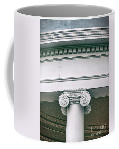 Greek Revival Coffee Mug featuring the photograph Architectural Detail by Phil Perkins