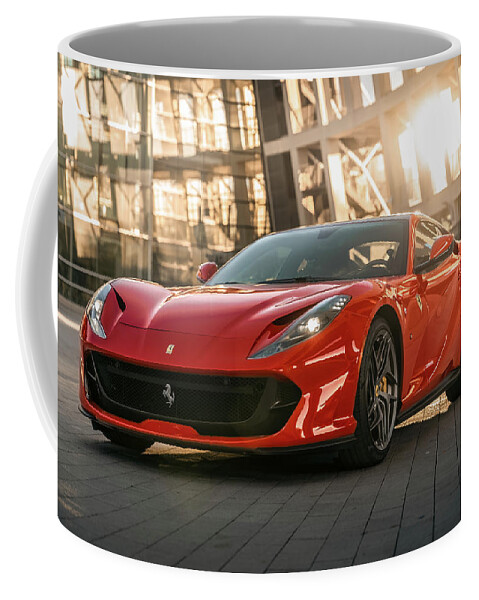 Ferrari Coffee Mug featuring the photograph Are You Not Entertained by David Whitaker Visuals