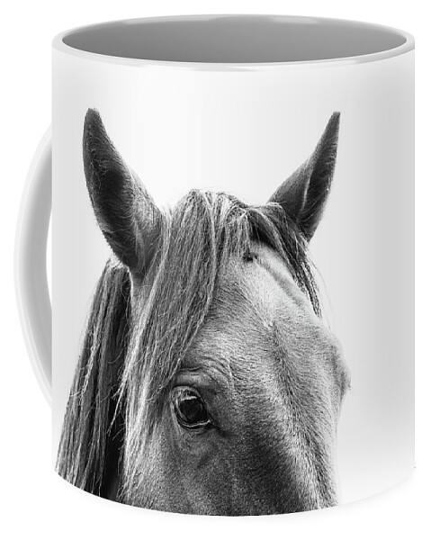 Horse Coffee Mug featuring the photograph Arlo II - Horse Art by Lisa Saint
