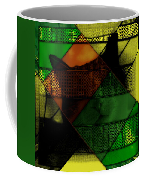 Digital Coffee Mug featuring the digital art Art 09.05.2022 - 03 by Marko Sabotin
